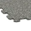 Detailaufnahme der Randausprägung von WARCO-Produkt 1020, Športová podlaha Kompakt, Format 970 x 970 x 8 mm, Farbe Šedý granit.