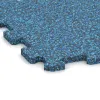 Detailaufnahme der Randausprägung von WARCO-Produkt 0968, Športová podlaha Kompakt, Format 485 x 485 x 16 mm, Farbe Atlantic.