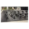Detailaufnahme der Randausprägung von WARCO-Produkt 6191, Podlaha na prenájom Fitness Performance Elite, Format 15 × 20 m | 300 m², Farbe Antracit.