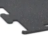Detailaufnahme der Randausprägung von WARCO-Produkt 3753, Športová podlaha Fitness Performance Elite, Format , Farbe Ľahko červené posypané.