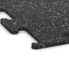 Detailaufnahme der Randausprägung von WARCO-Produkt 3777, Športová podlaha Fitness Performance Elite, Format , Farbe Lehko sivá posypaná.