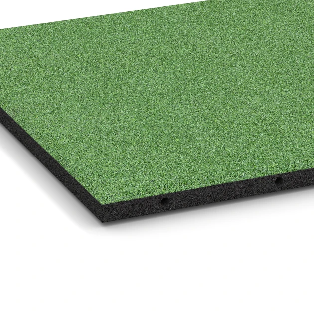 Detailaufnahme der Randausprägung von WARCO-Produkt 6129, Tlmiaca dlaždica – 95 cm, Format 50 x 50 x 3 cm | 0,25 m², Farbe Lipová zelená.