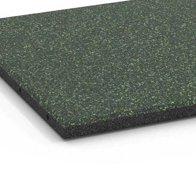 Detailaufnahme der Randausprägung von WARCO-Produkt 6415, Dopadová dlaždica – 90 cm, Format 50 x 50 x 3 cm | 0,25 m², Farbe Anglický trávnik.
