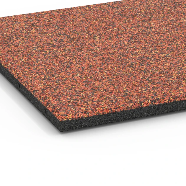 Detailaufnahme der Randausprägung von WARCO-Produkt 6417, Dopadová dlaždica – 90 cm, Format 50 x 50 x 3 cm | 0,25 m², Farbe Etna.