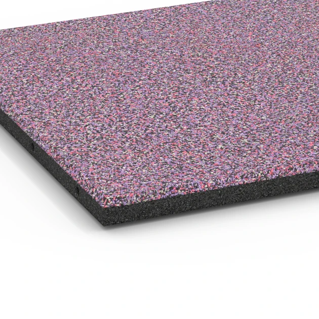 Detailaufnahme der Randausprägung von WARCO-Produkt 6418, Dopadová dlaždica – 90 cm, Format 50 x 50 x 3 cm | 0,25 m², Farbe Levanduľa.