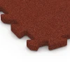 Detailaufnahme der Randausprägung von WARCO-Produkt 6989, Dlaždice na ihrisko, Format 50 x 50 x 3 cm | 0,25 m², Farbe Cihlová červená.