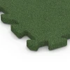 Detailaufnahme der Randausprägung von WARCO-Produkt 6990, Fitness dlaždice, Format 50 x 50 x 3 cm | 0,25 m², Farbe Trávovo zelená.
