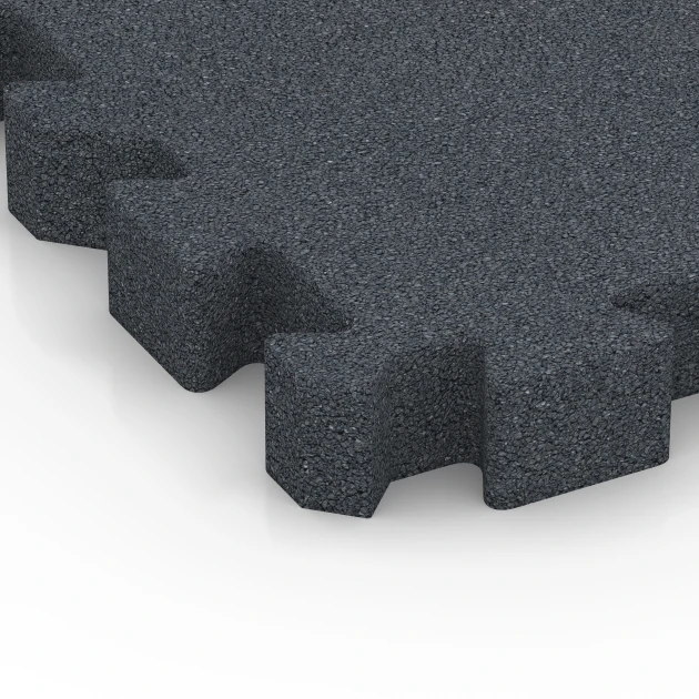 Detailaufnahme der Randausprägung von WARCO-Produkt 6408, Dopadová dlaždica – 220 cm, Format 50 x 50 x 6 cm | 0,25 m², Farbe Bridlicová sivá.