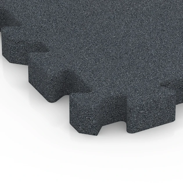 Detailaufnahme der Randausprägung von WARCO-Produkt 6404, Dopadová dlaždica – 190 cm, Format 50 x 50 x 5 cm | 0,25 m², Farbe Bridlicová sivá.