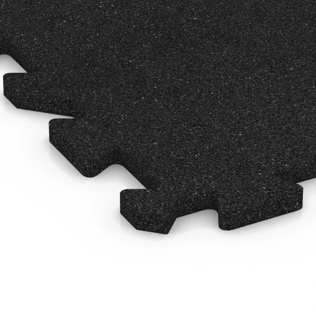Detailaufnahme der Randausprägung von WARCO-Produkt 6409, Balkónové dlaždice, Format 50 x 50 x 2 cm | 0,25 m², Farbe Antracit.