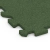 Detailaufnahme der Randausprägung von WARCO-Produkt 6985, Fitness dlaždice, Format 50 x 50 x 2 cm | 0,25 m², Farbe Trávovo zelená.