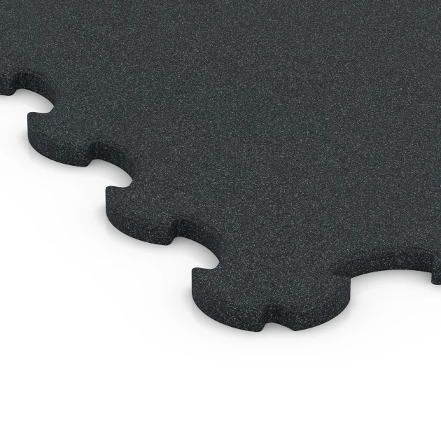 Detailaufnahme der Randausprägung von WARCO-Produkt 7085, , Format 102,5 x 102,5 x 2,2 cm | 1,05 m², Farbe Antracit.