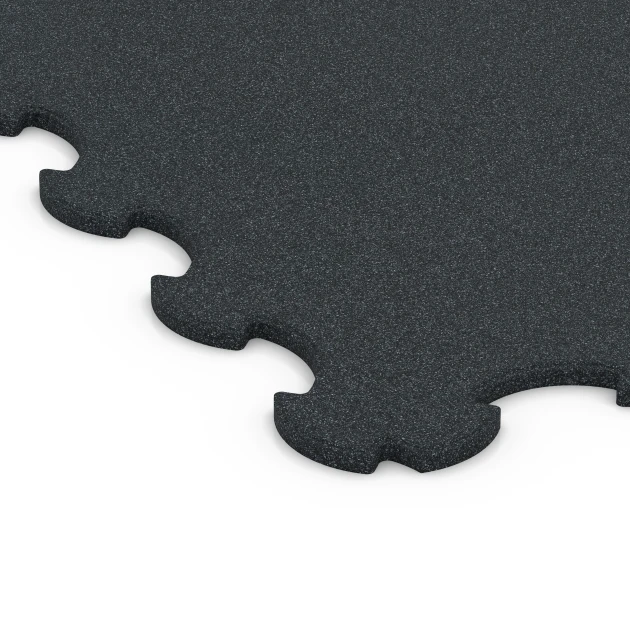 Detailaufnahme der Randausprägung von WARCO-Produkt 7086, , Format 102,5 x 102,5 x 1,5 cm | 1,05 m², Farbe Antracit.