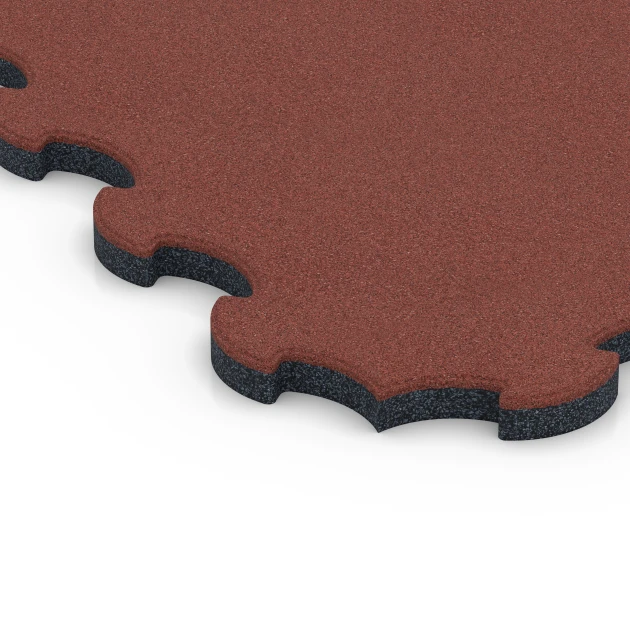 Detailaufnahme der Randausprägung von WARCO-Produkt 6392, , Format 102,5 x 102,5 x 3 cm | 1,05 m², Farbe Tehlová červená.
