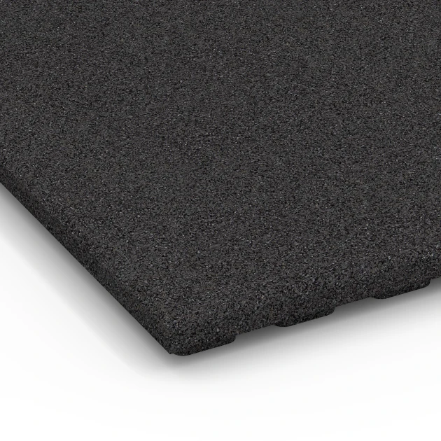 Detailaufnahme der Randausprägung von WARCO-Produkt 6383, , Format 100 x 100 x 4 cm, Farbe Antracit.