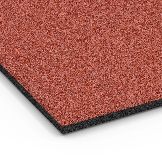 Detailaufnahme der Randausprägung von WARCO-Produkt 6382, Stajňová rohož, Format 100 x 50 x 3 cm | 0,50 m², Farbe Tehlová červená.