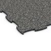 Detailaufnahme der Randausprägung von WARCO-Produkt 6805, Podlaha pre psie sporty, Format 97,1 x 97,1 × 1,8 cm, Farbe Tmavosivá žula.
