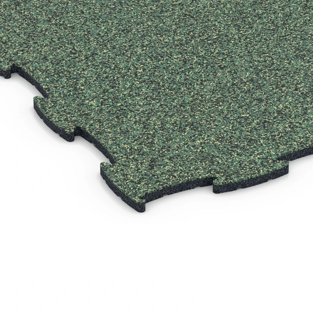 Detailaufnahme der Randausprägung von WARCO-Produkt 6807, Podlaha pre psie sporty, Format 97,1 x 97,1 × 1,8 cm, Farbe Anglický trávnik.