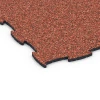 Detailaufnahme der Randausprägung von WARCO-Produkt 6836, Fitness Active podlaha, Format 97,1 x 97,1 × 1,8 cm, Farbe Etna.
