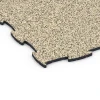 Detailaufnahme der Randausprägung von WARCO-Produkt 6838, Fitness Active podlaha, Format 97,1 x 97,1 × 1,8 cm, Farbe Travertín.