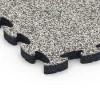 Detailaufnahme der Randausprägung von WARCO-Produkt 6932, Bezpečnostná puzzle podložka, Format 44,6 x 44,6 × 2,8 cm, Farbe Sivá žula.