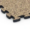 Detailaufnahme der Randausprägung von WARCO-Produkt 6939, Bezpečnostná puzzle podložka, Format 44,6 x 44,6 × 2,8 cm, Farbe Ratan.