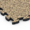 Detailaufnahme der Randausprägung von WARCO-Produkt 6777, Gumová dlažba okolo bazéna, Format 28,9 x 28,9 x 1,8 cm, Farbe Ratan.