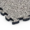 Detailaufnahme der Randausprägung von WARCO-Produkt 6815, Gumové dlaždičky na balkón, Format 28,9 x 28,9 x 1,8 cm, Farbe Sivá žula.