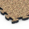 Detailaufnahme der Randausprägung von WARCO-Produkt 6817, Gumové dlaždičky na balkón, Format 28,9 x 28,9 x 1,8 cm, Farbe Terakota.