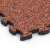 Detailaufnahme der Randausprägung von WARCO-Produkt 6818, Gumové dlaždičky na balkón, Format 28,9 x 28,9 x 1,8 cm, Farbe Etna.