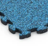 Detailaufnahme der Randausprägung von WARCO-Produkt 6821, Gumové dlaždičky na balkón, Format 28,9 x 28,9 x 1,8 cm, Farbe Atlantik.