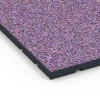 Detailaufnahme der Randausprägung von WARCO-Produkt 7137, Športová podlaha pre vonkajšie fitness, Format 60 x 60 x 3 cm | 0,36 m², Farbe Levanduľa.