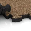Großaufnahme vom Verbindungssystem von WARCO-Boden 5912 - Exteriérová eventová dlaždica im Farbdesign Maroko. Abmessungen 500 x 500 x 40 mm.