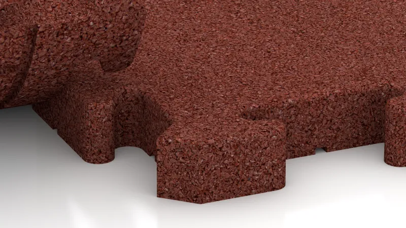 Puzzle spoj s jemne zaoblenou fázou