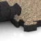 Puzzle spojenie | Hrany mierne zaoblené | Výrazný drenážny profil na spodnej strane