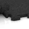 Großaufnahme vom Verbindungssystem von WARCO-Boden 5085 - Rohová doska HD im Farbdesign Antracit. Abmessungen 485 x 485 x 30 mm.