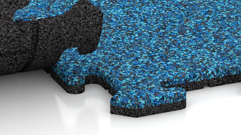 Puzzle spoj s mierne zaokrúhleným skosením