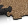 Großaufnahme vom Verbindungssystem von WARCO-Boden 4242 - Športová doska 1,8 cm im Farbdesign Maroko. Abmessungen 1000 x 1000 x 18 mm.
