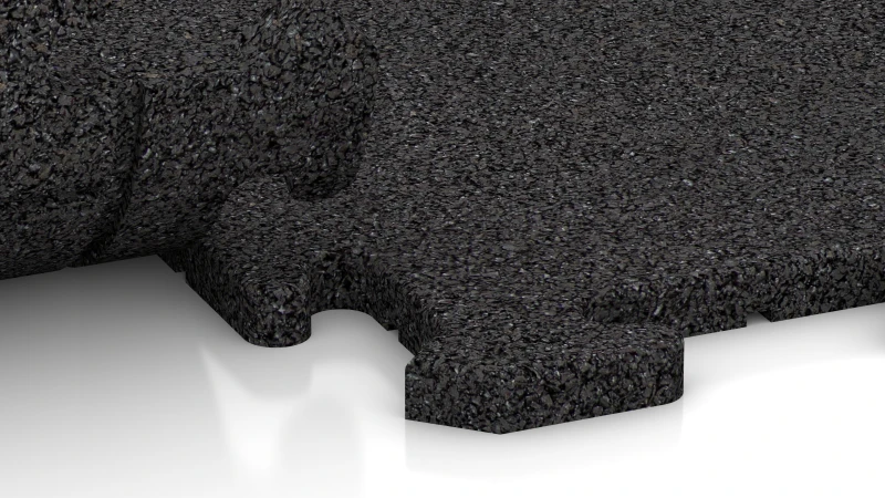 Puzzle spoj s mierne zaokrúhleným skosením