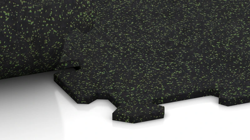 Vyrezaný puzzle spoj bez skosenia