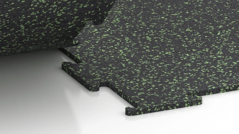 Vyrezaný puzzle spoj bez skosenia