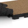 Großaufnahme vom Verbindungssystem von WARCO-Boden 1443 - Paving slab im Farbdesign Maroko. Abmessungen 500 x 500 x 50 mm.
