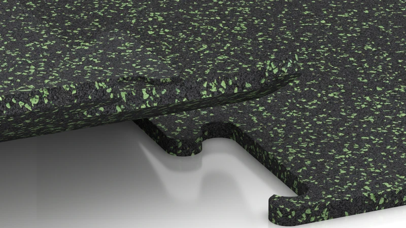 Vyrezaný puzzle spoj bez skosenia