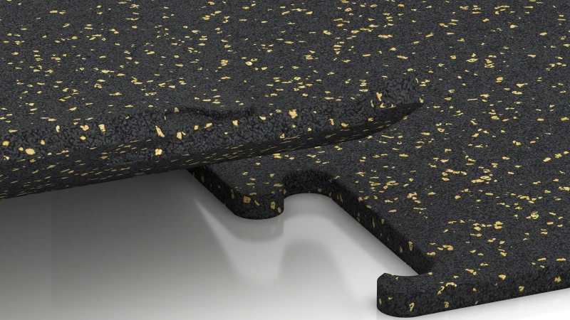 Vyrezaný puzzle spoj bez skosenia