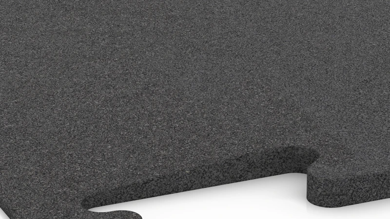 Vyrezaný puzzle spoj bez skosenia