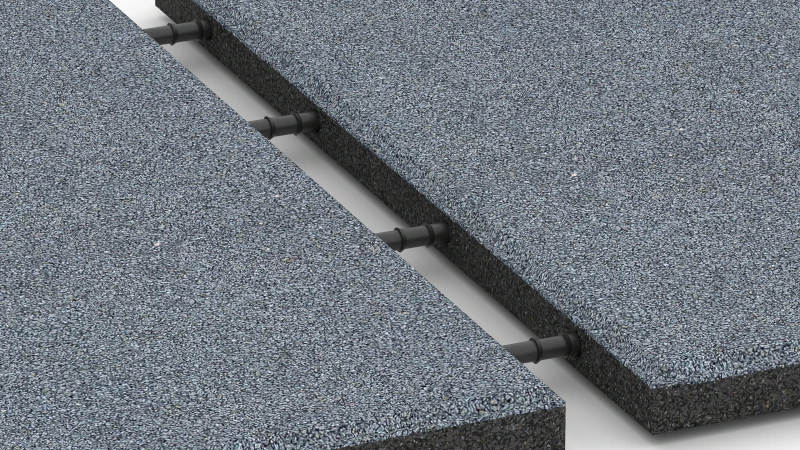 Zásuvný konektor na lepenie