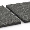 Großaufnahme vom Verbindungssystem von WARCO-Boden 6413 - Dopadová dlaždica – 90 cm im Farbdesign Tmavosivá žula. Abmessungen 50 x 50 x 3 cm | 0,25 m².