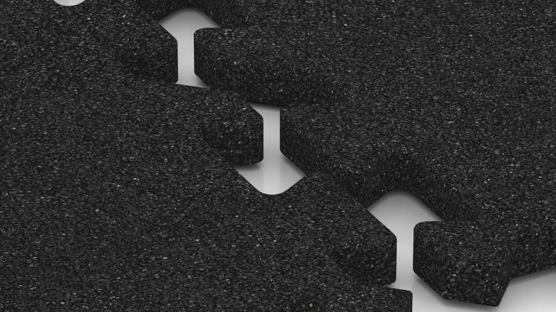 Puzzle spoj s mierne zaokrúhleným skosením