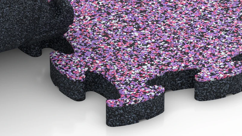 Optimalizované puzzle ozubenie bez skosenia