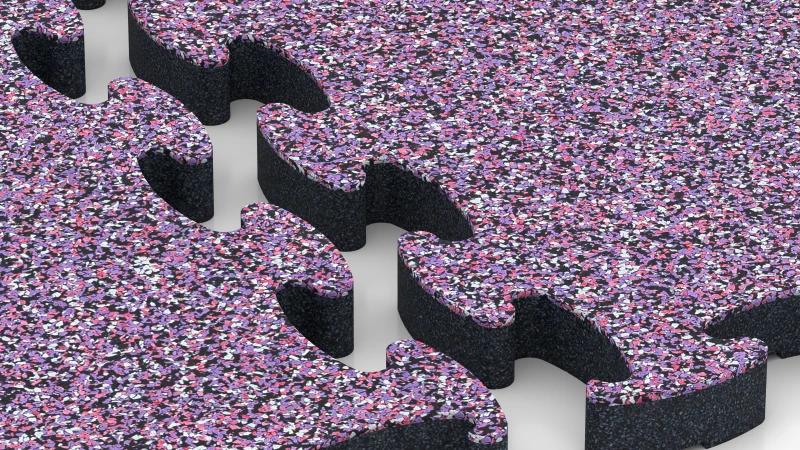 Optimalizované puzzle ozubenie bez skosenia